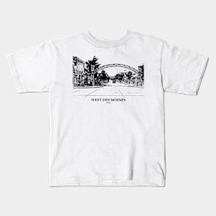 West Des Moines - Iowa Kids T-Shirt